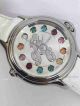 Copy Swiss Fendi Watch Colored Diamonds White Leather  (6)_th.jpg